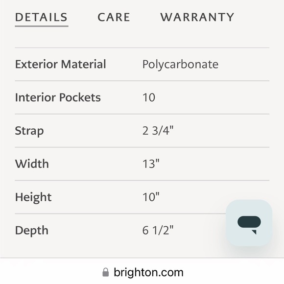 Brighton-Headlines Cosmetic Case - Picture 6 of 8